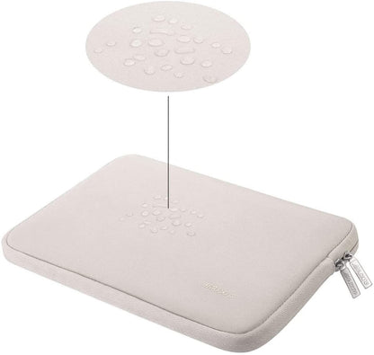 MOSISO Laptop Sleeve 11 11.6 12.3 13 13.3 14 15 15.6 16 inch Compatible with MacBook Air 13 inch A2337 M1 A2179 A1932 2022 Pro 13 A2338 M1 A2251 A2289 A2159 A1989 A1706 2021 2020 Pro 14 16 inch A2442 A2485 Neoprene Bag with Small Case, Rock Gray iMosiso