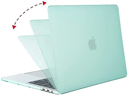 MOSISO Compatible with MacBook Pro 13 inch Case 2020-2016 Release A2338 M1 A2289 A2251 A2159 A1989 A1706 A1708 with/Without Touch Bar, Protective Plastic Hard Shell Case Cover, Mint Green iMosiso