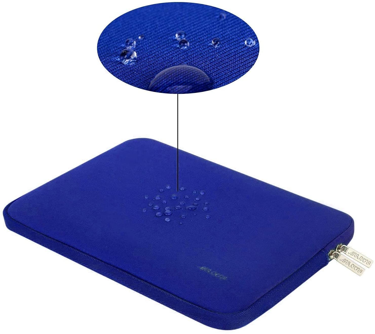 MOSISO Laptop Sleeve 11 11.6 12.3 13 13.3 14 15 15.6 16 inch Compatible with MacBook Air 13 inch A2337 M1 A2179 A1932 2022 Pro 13 A2338 M1 A2251 A2289 A2159 A1989 A1706 2021 2020 Pro 14 16 inch A2442 A2485 Neoprene Bag with Small Case, Royal Blue iMosiso