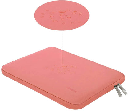 MOSISO Laptop Sleeve 11 11.6 12.3 13 13.3 14 15 15.6 16 inch Compatible with MacBook Air 13 inch A2337 M1 A2179 A1932 2022 Pro 13 A2338 M1 A2251 A2289 A2159 A1989 A1706 A1708 2021 2020 Pro 14 16 inch A2442 A2485 Neoprene Bag with Small Case, Living Coral iMosiso