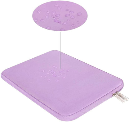 MOSISO Laptop Sleeve 11 11.6 12.3 13 13.3 14 15 15.6 16 inch Compatible with MacBook Air 13 inch A2337 M1 A2179 A1932 2022 Pro 13 A2338 M1 A2251 A2289 A2159 A1989 A1706 A1708 2021 2020 Pro 14 16 inch A2442 A2485 Neoprene Bag with Small Case, Light Purple iMosiso