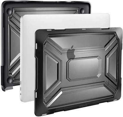 MOSISO MacBook Pro 13 inch Case 2020 Release A2338 M1 A2289 A2251, Heavy Duty Plastic Hard Shell Case with TPU Bumper&Keyboard Cover Only Compatible with MacBook Pro 13 inch with Touch Bar iMosiso