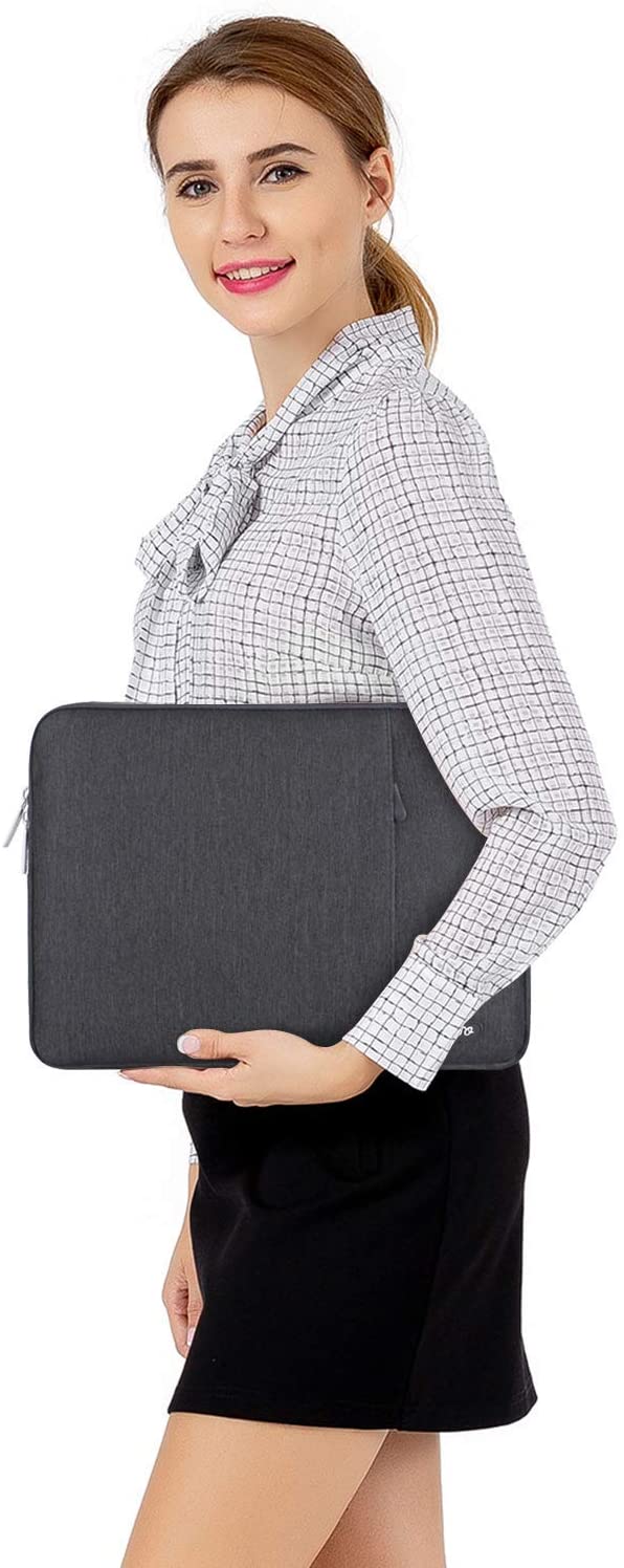MOSISO Laptop Sleeve Bag 11.6 12.3 13 13.3 14 15 15.6 16 Compatible with MacBook Air Pro13 A2337 A2337 A2289  Retina, 11.6 12.3 13 13.3 14 15 inch inch Notebook,MacBook Pro 14 inch 2021 2022 M1 Pro/Max A2442,Polyester Vertical Case with Pocket, Wine Red iMosiso