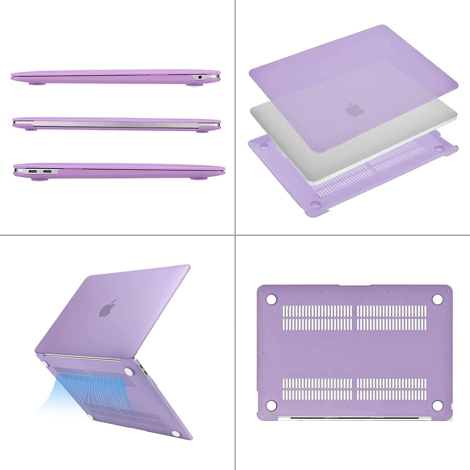 MOSISO Compatible with MacBook Air 13 inch Case 2022 2021 2020