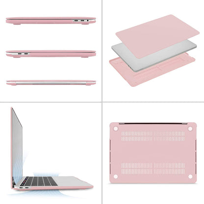 MOSISO Compatible with MacBook Pro 13 inch Case 2020-2016 Release A2338 M1 A2289 A2251 A2159 A1989 A1706 A1708, Plastic Hard Shell Case&Keyboard Cover Skin&Screen Protector&Storage Bag, Rose Quartz iMosiso