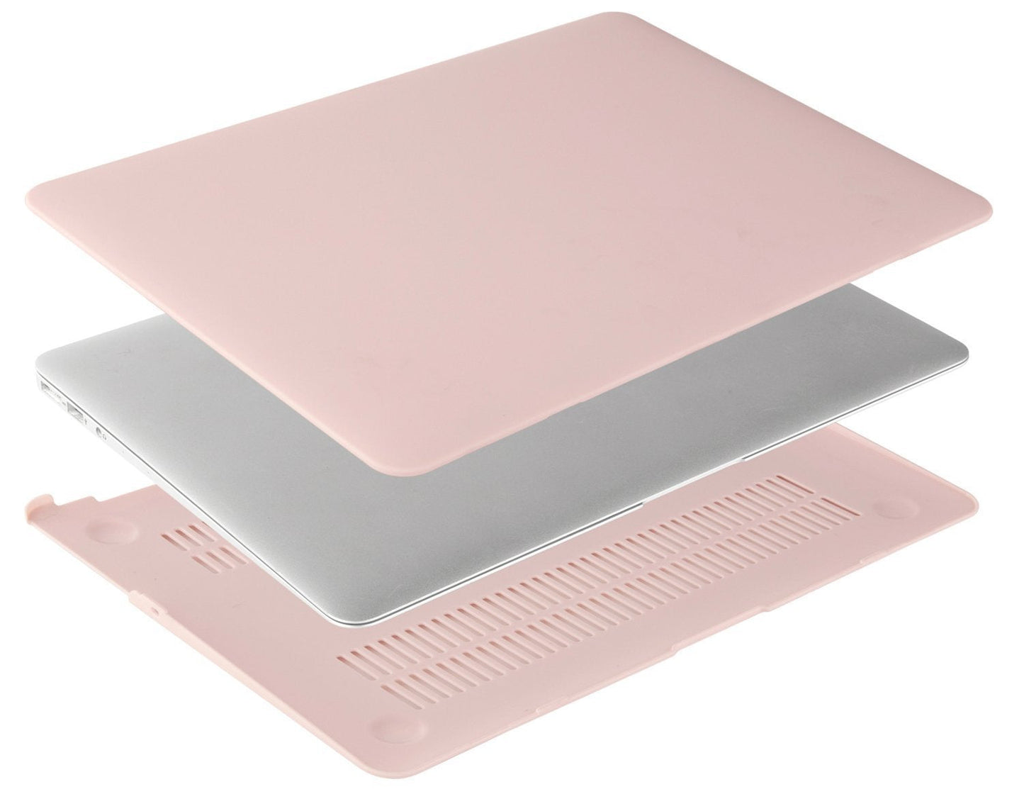 MOSISO MacBook Air 13 Inch Case (Models: A1369 & A1466, Older Version 2010-2017 Release), Plastic Hard Shell Case Cover Only Compatible with MacBook Air 13 Inch, Rose Quartz iMosiso