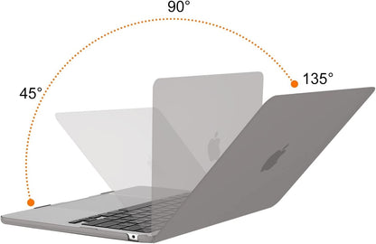 MOSISO Compatible with MacBook Air 13.6 inch Case 2022 Release A2681 M2 Chip with Liquid Retina Display & Touch ID, Protective Plastic Hard Shell Case Cover, Gray iMosiso