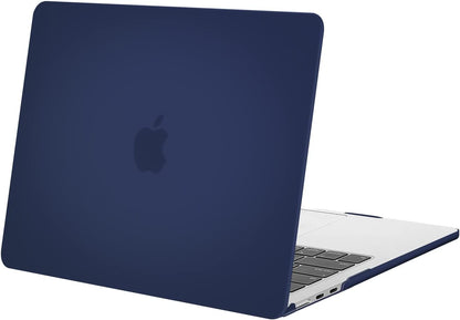 MOSISO Compatible with MacBook Air 13.6 inch Case 2022 Release A2681 M2 Chip with Liquid Retina Display & Touch ID, Protective Plastic Hard Shell Case Cover, Navy Blue iMosiso