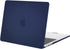 MOSISO Compatible with MacBook Air 13.6 inch Case 2022 Release A2681 M2 Chip with Liquid Retina Display & Touch ID, Protective Plastic Hard Shell Case Cover, Navy Blue