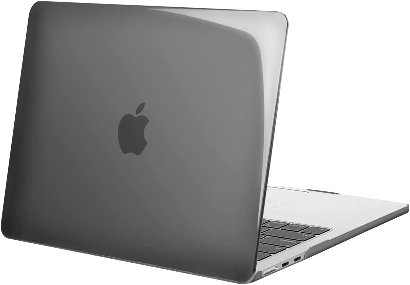MOSISO Compatible with MacBook Air 13.6 inch Case 2022 Release A2681 M2 Chip with Liquid Retina Display & Touch ID, Protective Plastic Hard Shell Case Cover, Smoke Black iMosiso