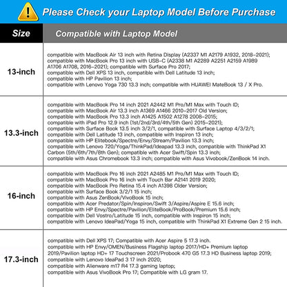 MOSISO Laptop Shoulder Bag Compatible with MacBook Pro Air 13 inch A2337 A2179 A1932 A2338 A2251 A2289 , 2021 Macbook Pro 14 Pro 16 M1 A2442 A2485 13 13.3 14 15 16 inch Polyester Briefcase Sleeve with Trolley Belt Marble MO-MBH216 iMosiso