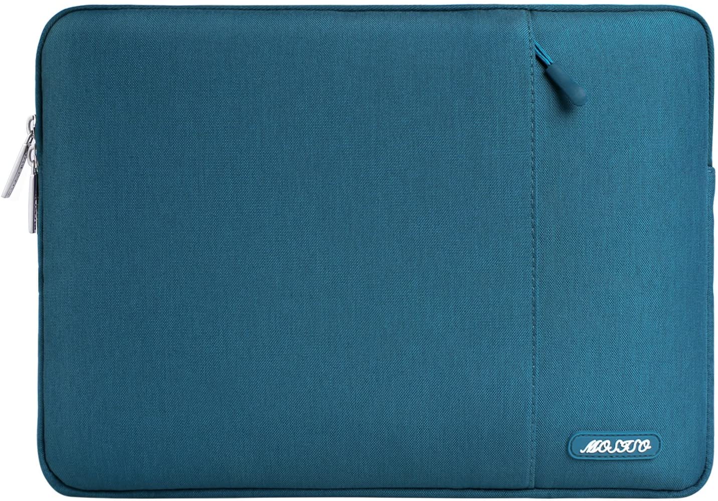MOSISO Laptop Sleeve Bag Compatible with MacBook Air 13 inch A2337 M1 A2179 A1932 2018-2021/Pro 13 inch A2338 M1 A2251 A2289 A2159 A1989 A1706 A1708, Polyester Vertical Case with Pocket, Gray iMosiso