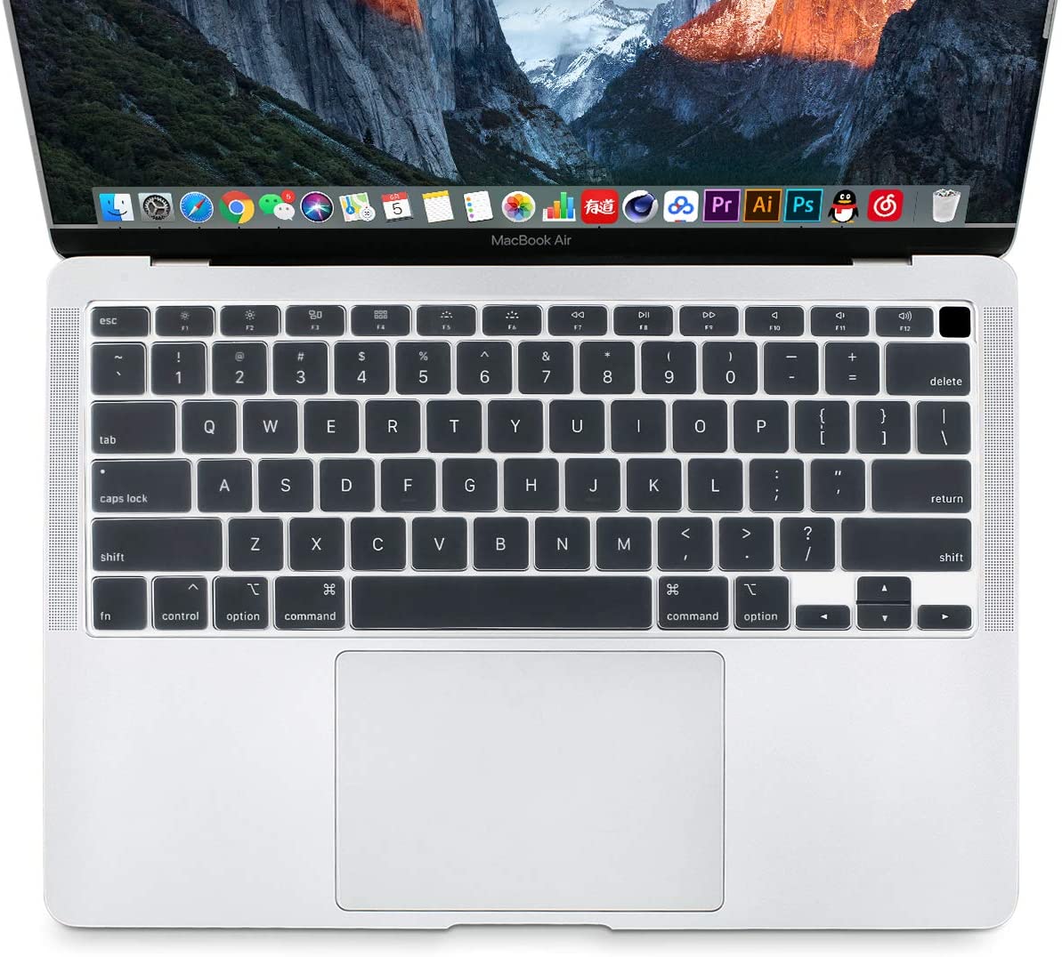 MOSISO Keyboard Cover Only Compatible with MacBook Air 13 inch