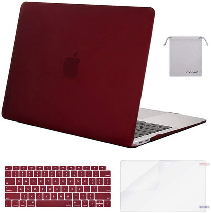 MOSISO MacBook Air 13 inch Case 2020 2019 2018 Release A2337 M1 A2179, Plastic Hard Shell&Keyboard Cover&Screen Protector&Storage Bag Compatible with MacBook Air 13 inch Retina iMosiso