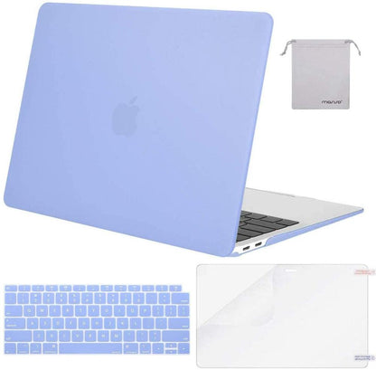 MOSISO MacBook Air 13 inch Case 2020 2019 2018 Release A2337 M1 A2179, Plastic Hard Shell&Keyboard Cover&Screen Protector&Storage Bag Compatible with MacBook Air 13 inch Retina iMosiso